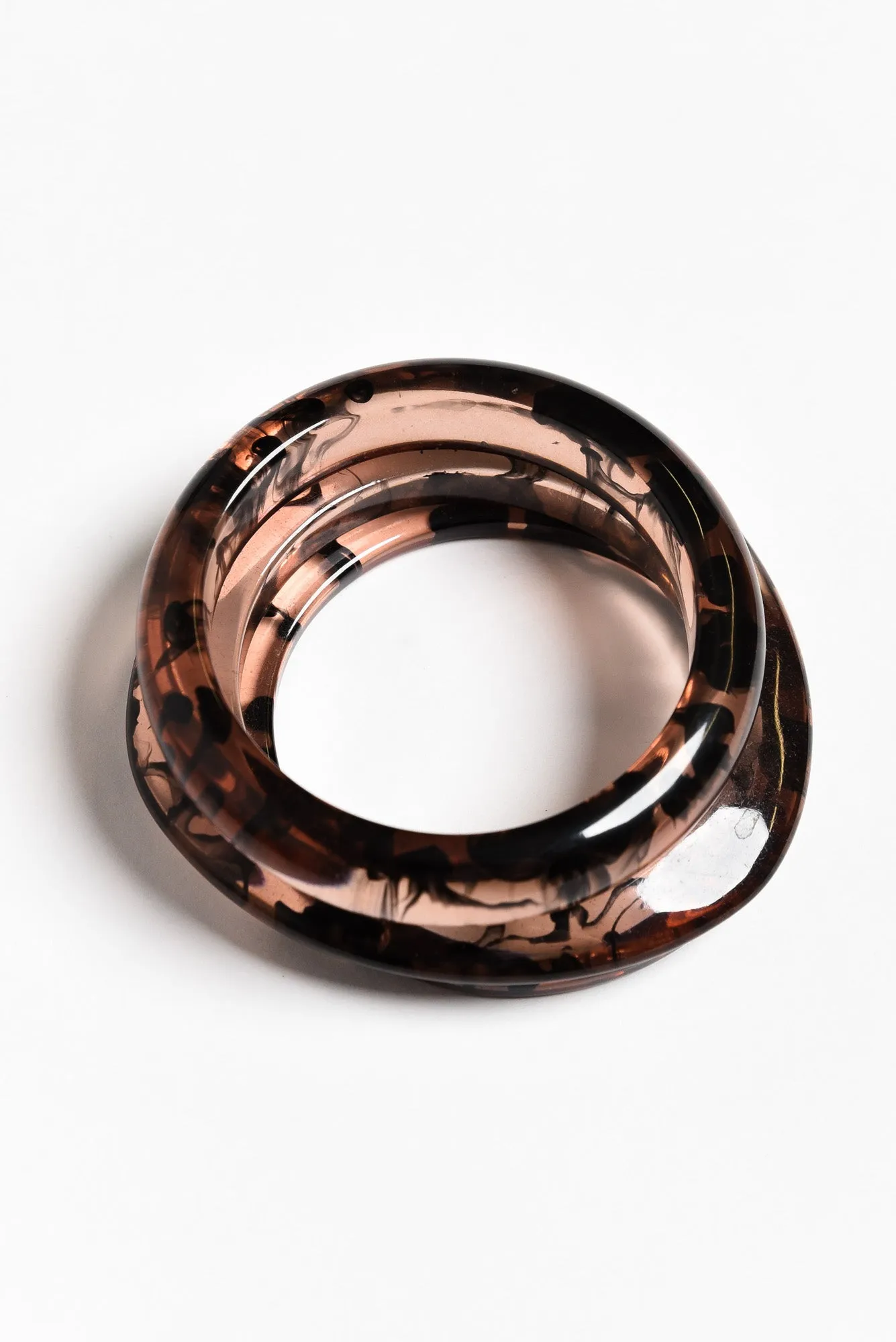 Ami Chocolate Bangle Set sold by Blue Bungalow product image thumbnail 2