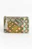 Linnet Metallic Diamond Beaded Clutch sold by Blue Bungalow