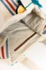 Beaumont Natural Stripe Tassel Tote Bag sold by Blue Bungalow