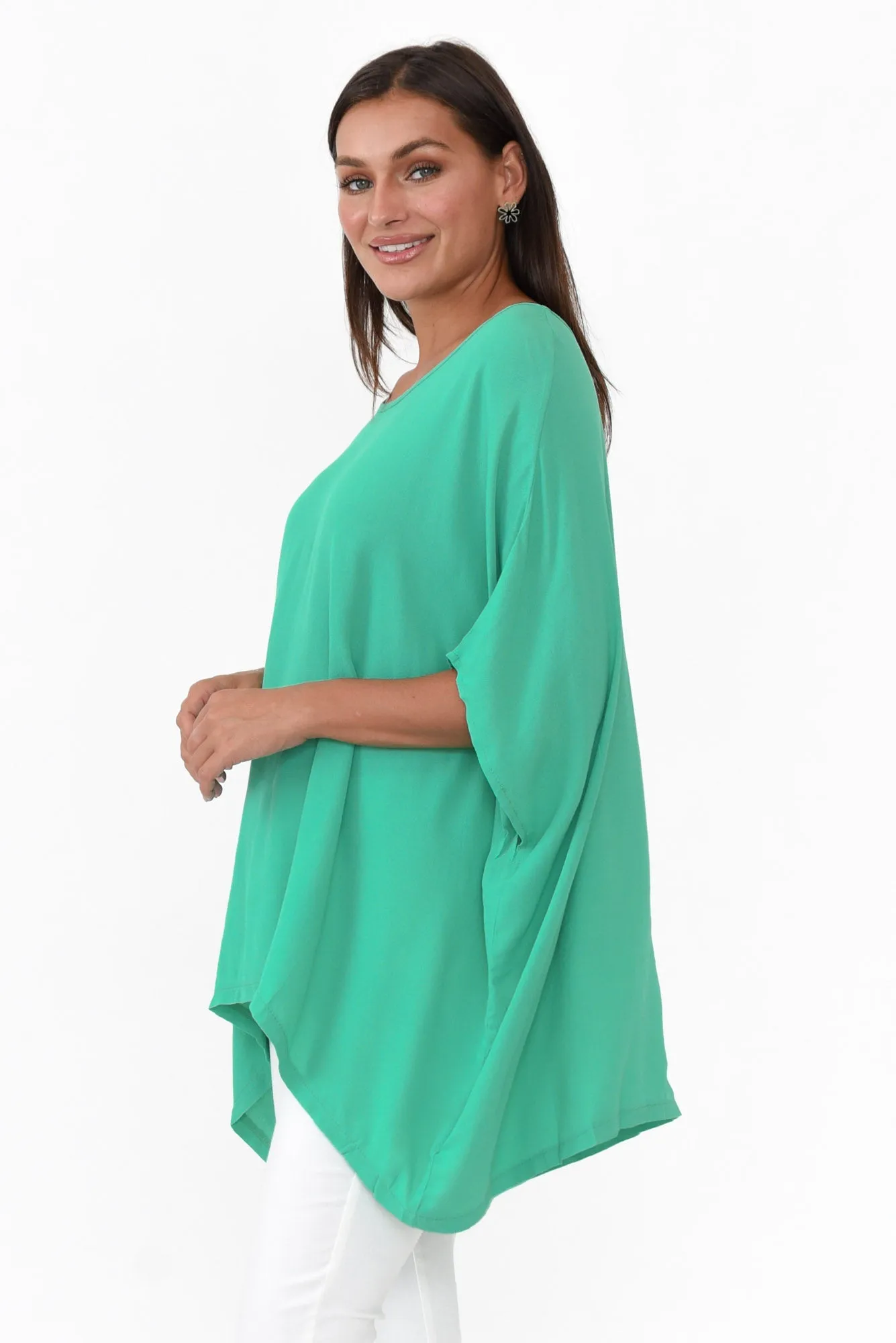 Green Drape Top sold by Blue Bungalow product image thumbnail 3