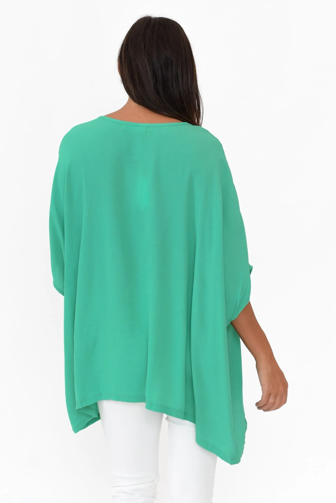 Green Drape Top sold by Blue Bungalow product image thumbnail 4