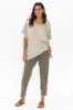 Fundamental Brunch Khaki Cotton Pants sold by Blue Bungalow