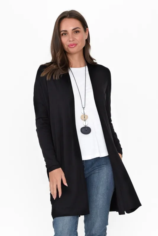 Margot Black Cardigan sold by Blue Bungalow