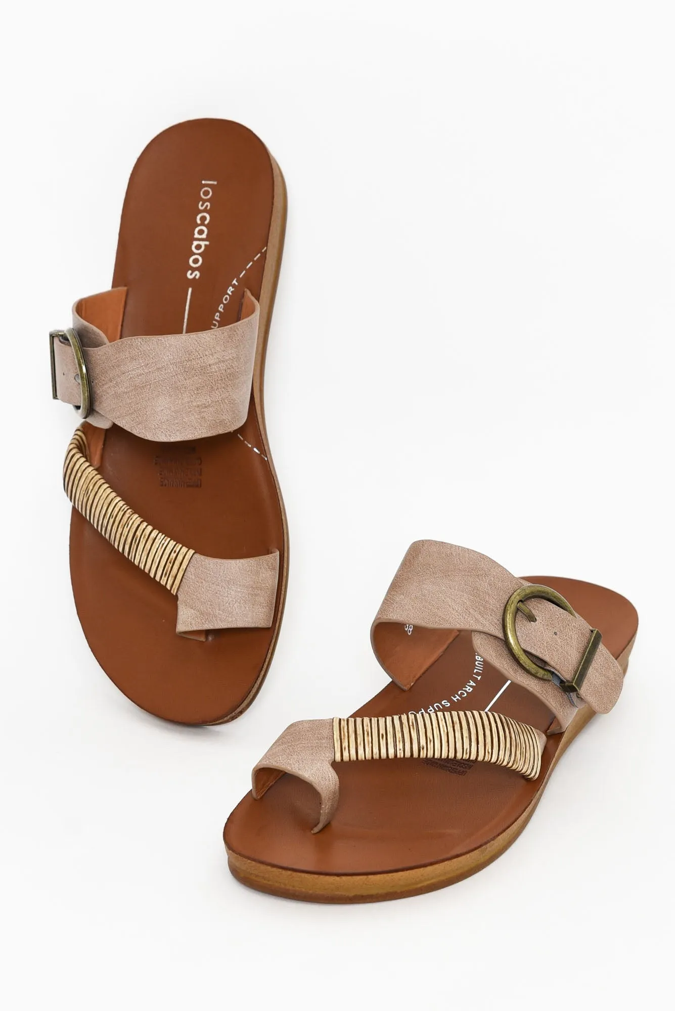 Bria Taupe Slide sold by Blue Bungalow product image thumbnail 3