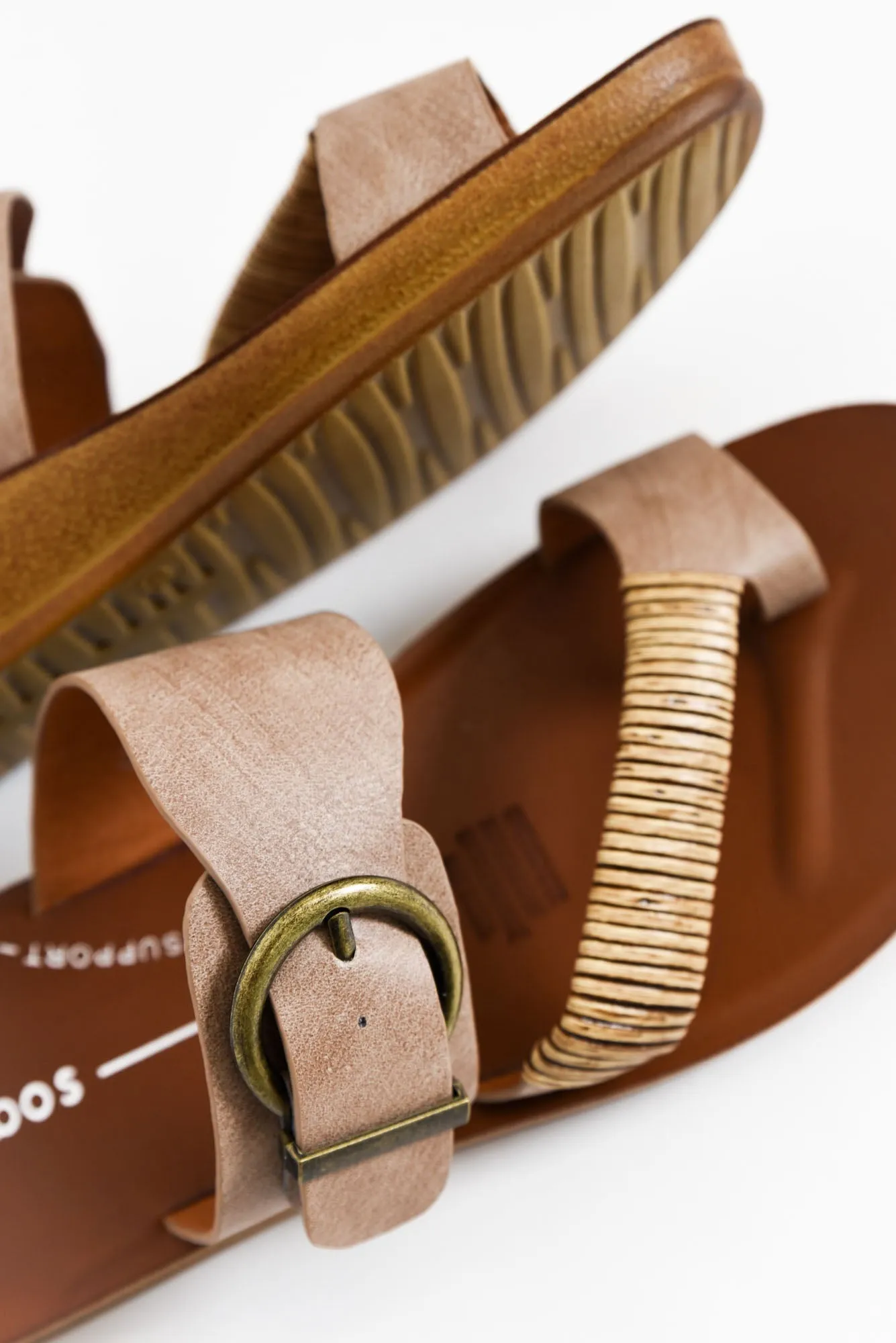 Bria Taupe Slide sold by Blue Bungalow product image thumbnail 5