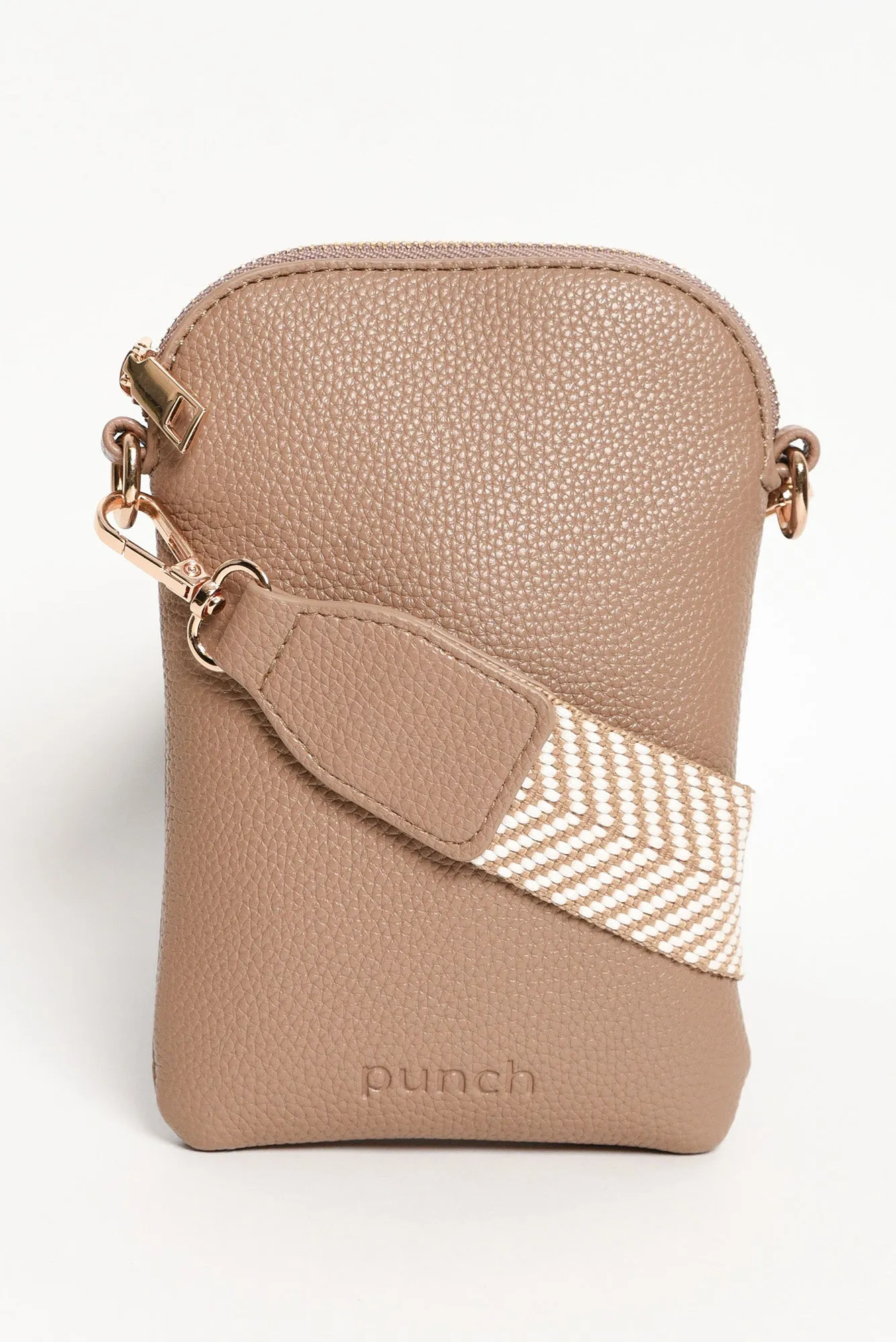 Leola Mocha Walker Crossbody Bag sold by Blue Bungalow