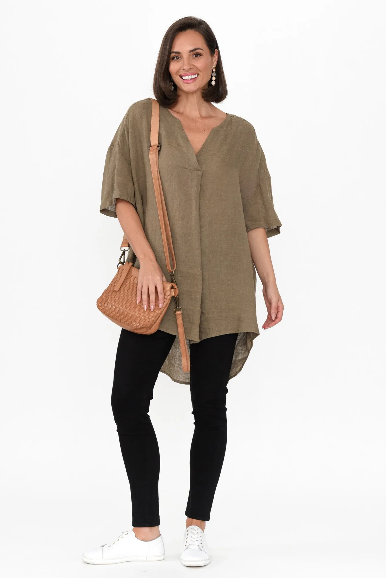 Reed Black Stretch Cotton Pants sold by Blue Bungalow product image thumbnail 5