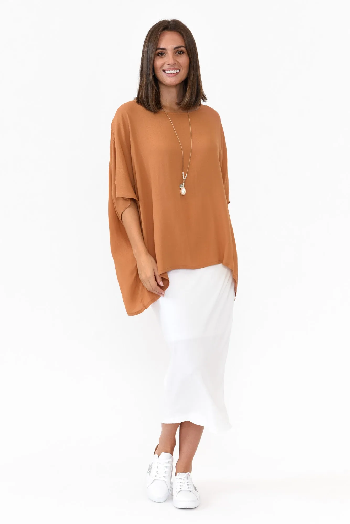 White Bamboo Maxi Tube Skirt sold by Blue Bungalow product image thumbnail 4