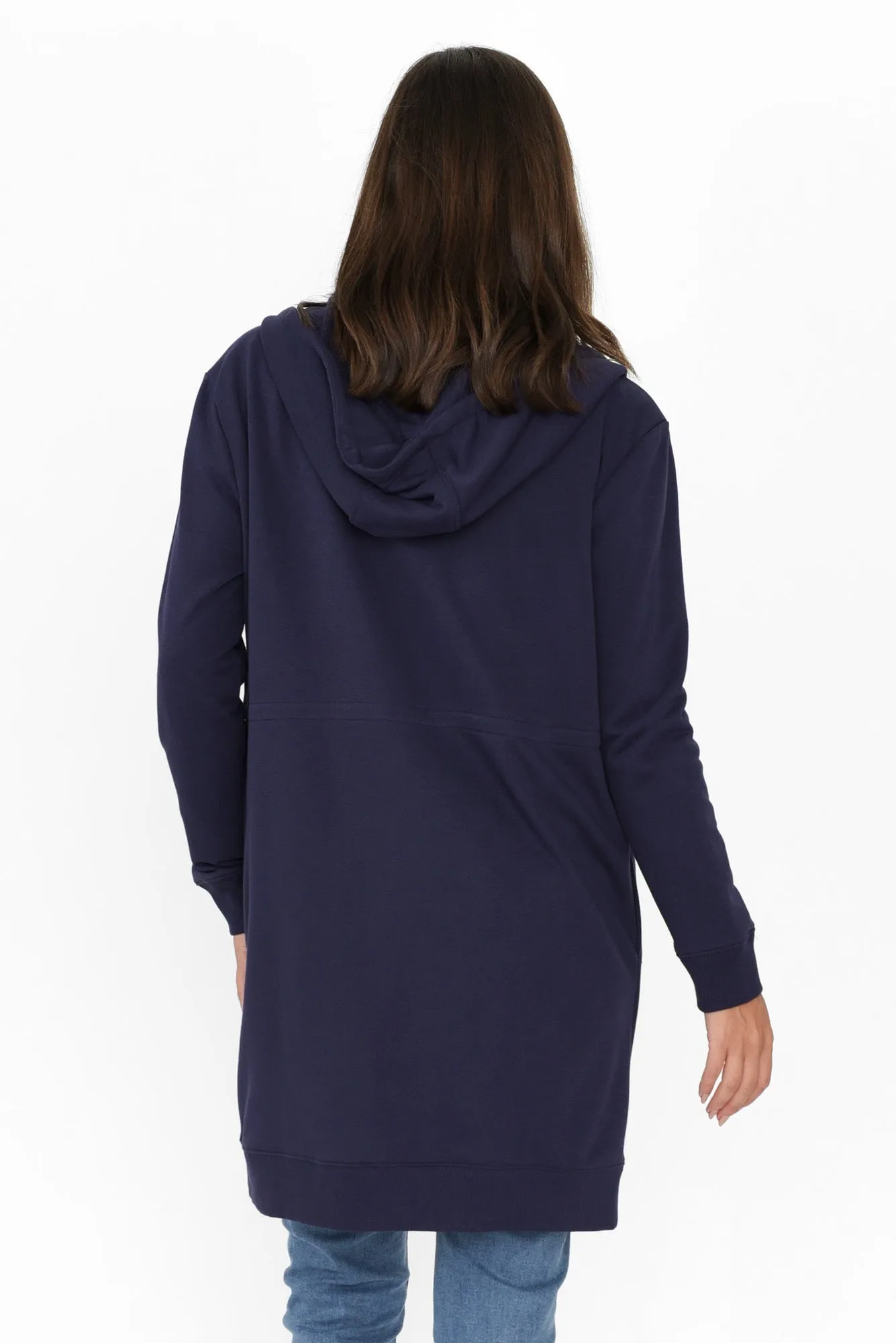 Anorak Blue Cotton Blend Jacket sold by Blue Bungalow product image thumbnail 5