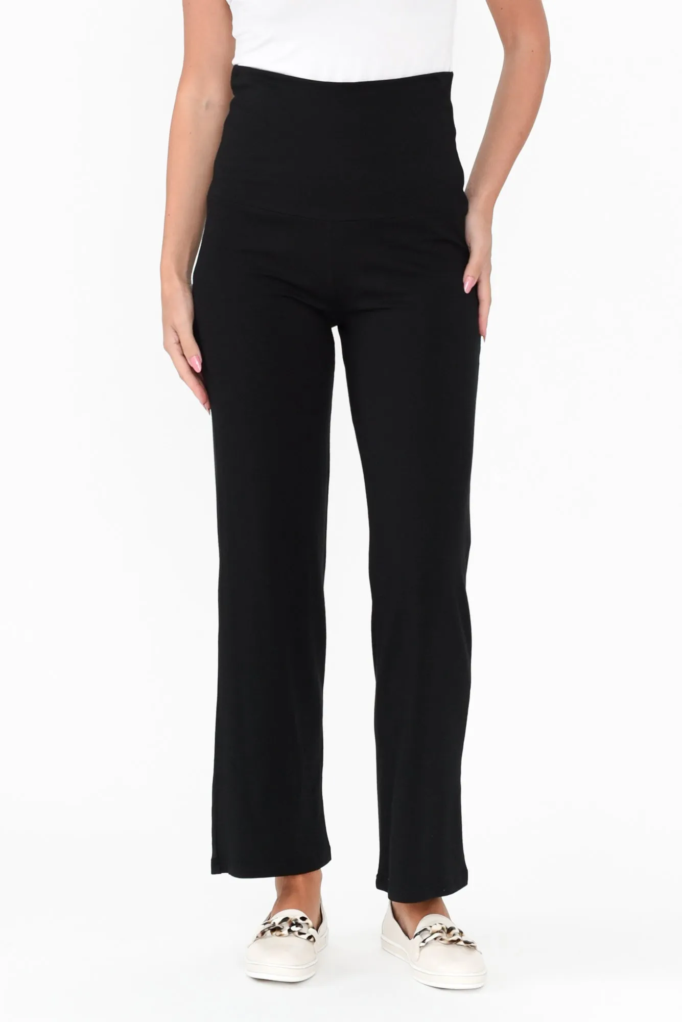Pamela Black Bamboo Pants - Petite sold by Blue Bungalow product image thumbnail 5