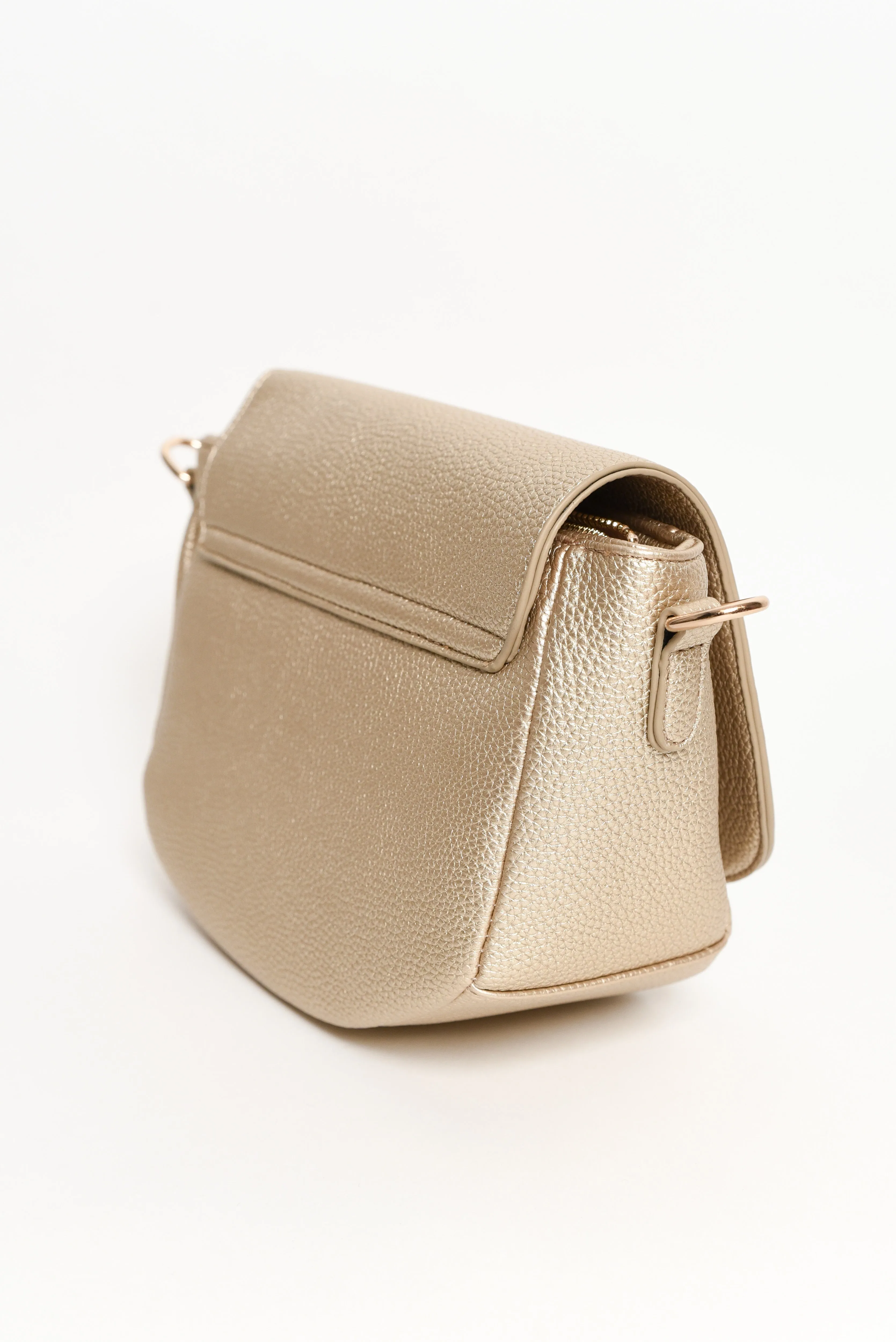 Alle Gold Saddle Crossbody Bag sold by Blue Bungalow product image thumbnail 3