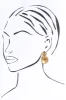 Ackley Gold Oval Earrings sold by Blue Bungalow