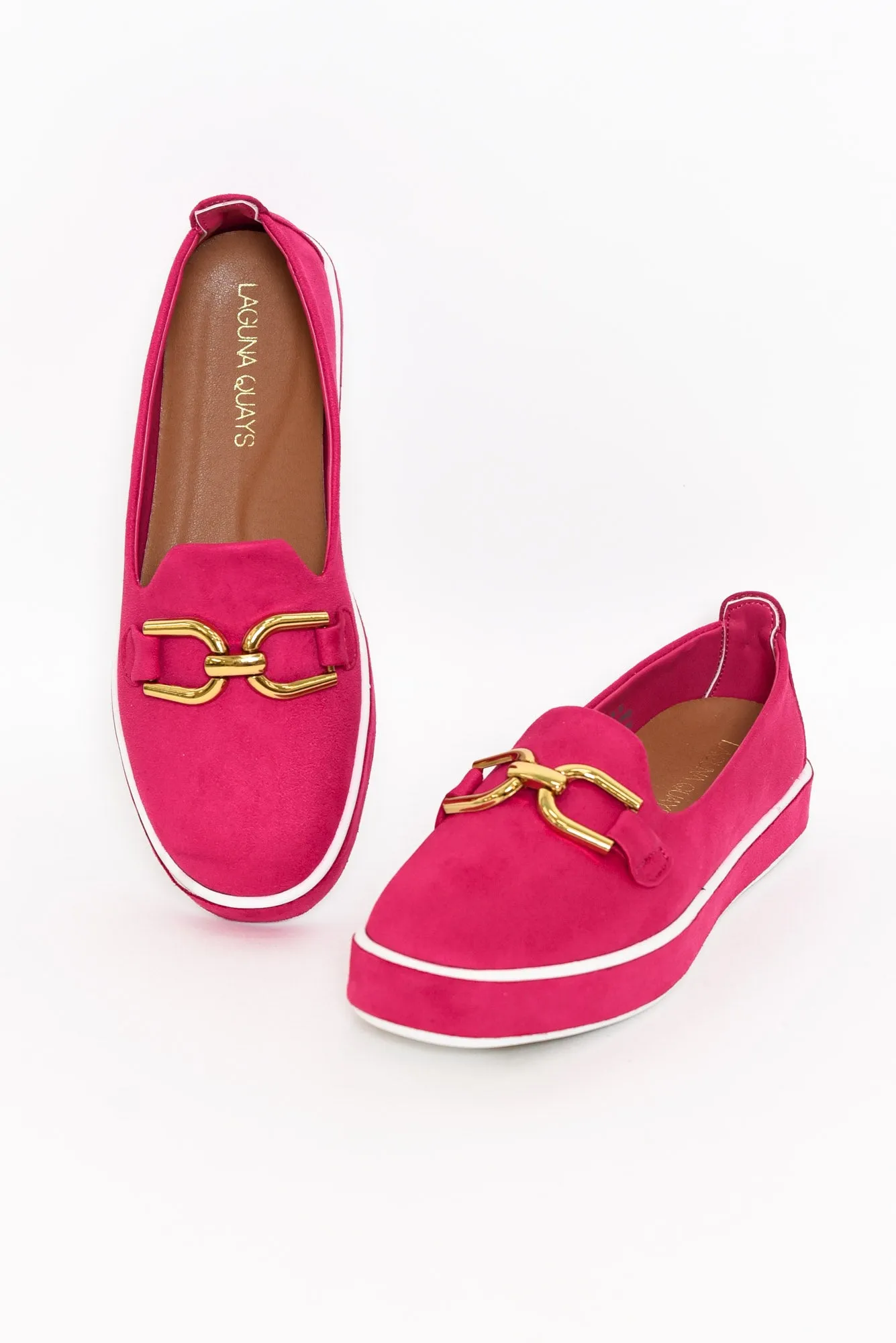 Natyia Hot Pink Platform Loafer sold by Blue Bungalow product image thumbnail 2