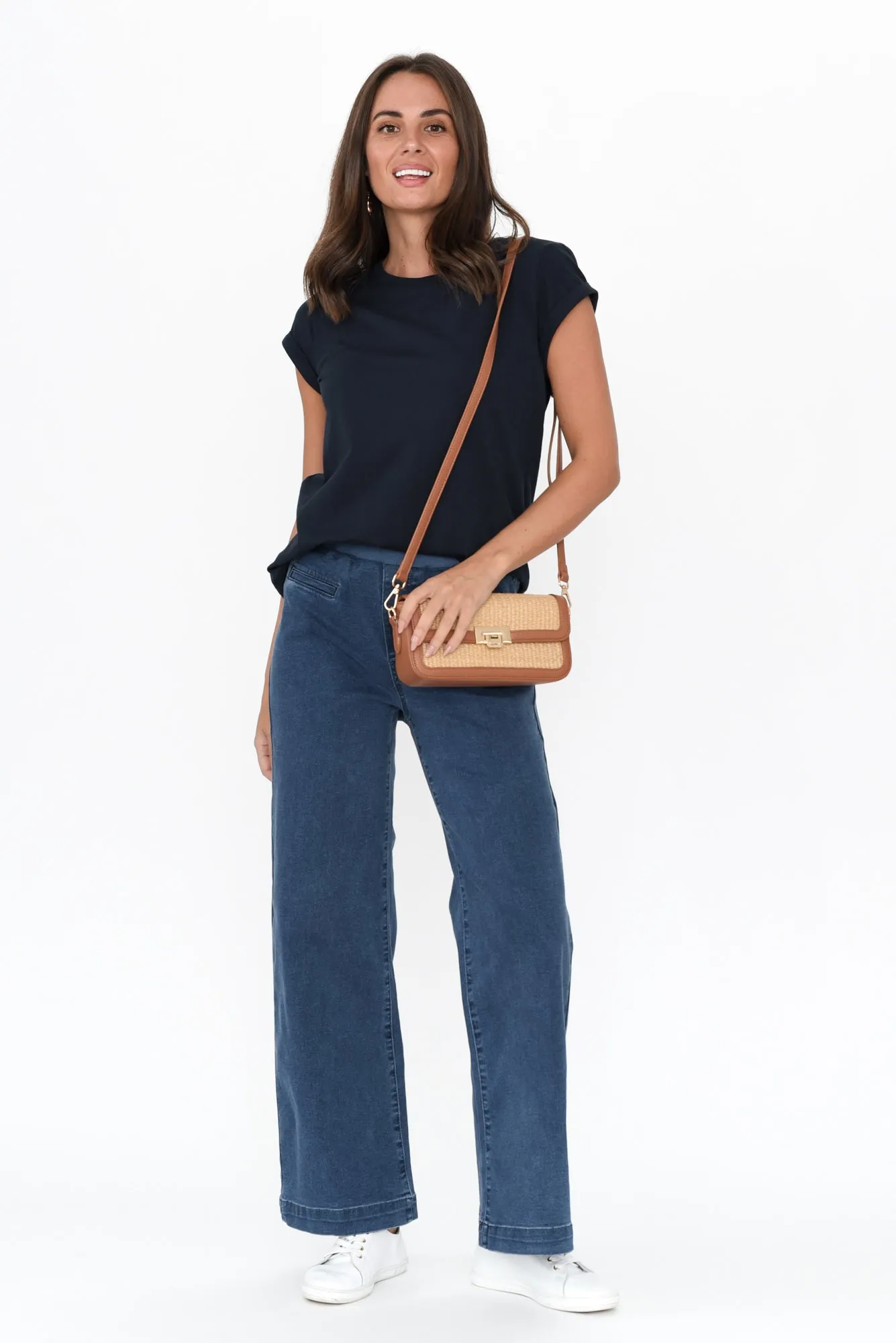 Maddy Blue Wide Leg Jeans sold by Blue Bungalow product image thumbnail 3