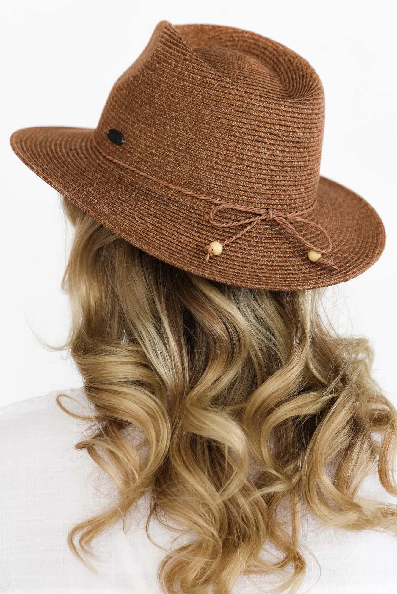 Rani Tan Travel Fedora sold by Blue Bungalow product image thumbnail 2