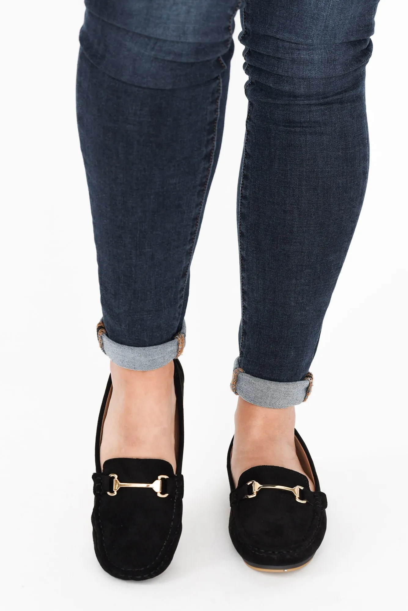 Neptune Black Buckle Loafer sold by Blue Bungalow product image thumbnail 4