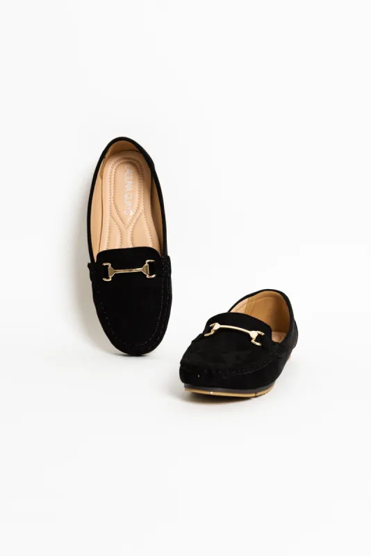 Neptune Black Buckle Loafer sold by Blue Bungalow
