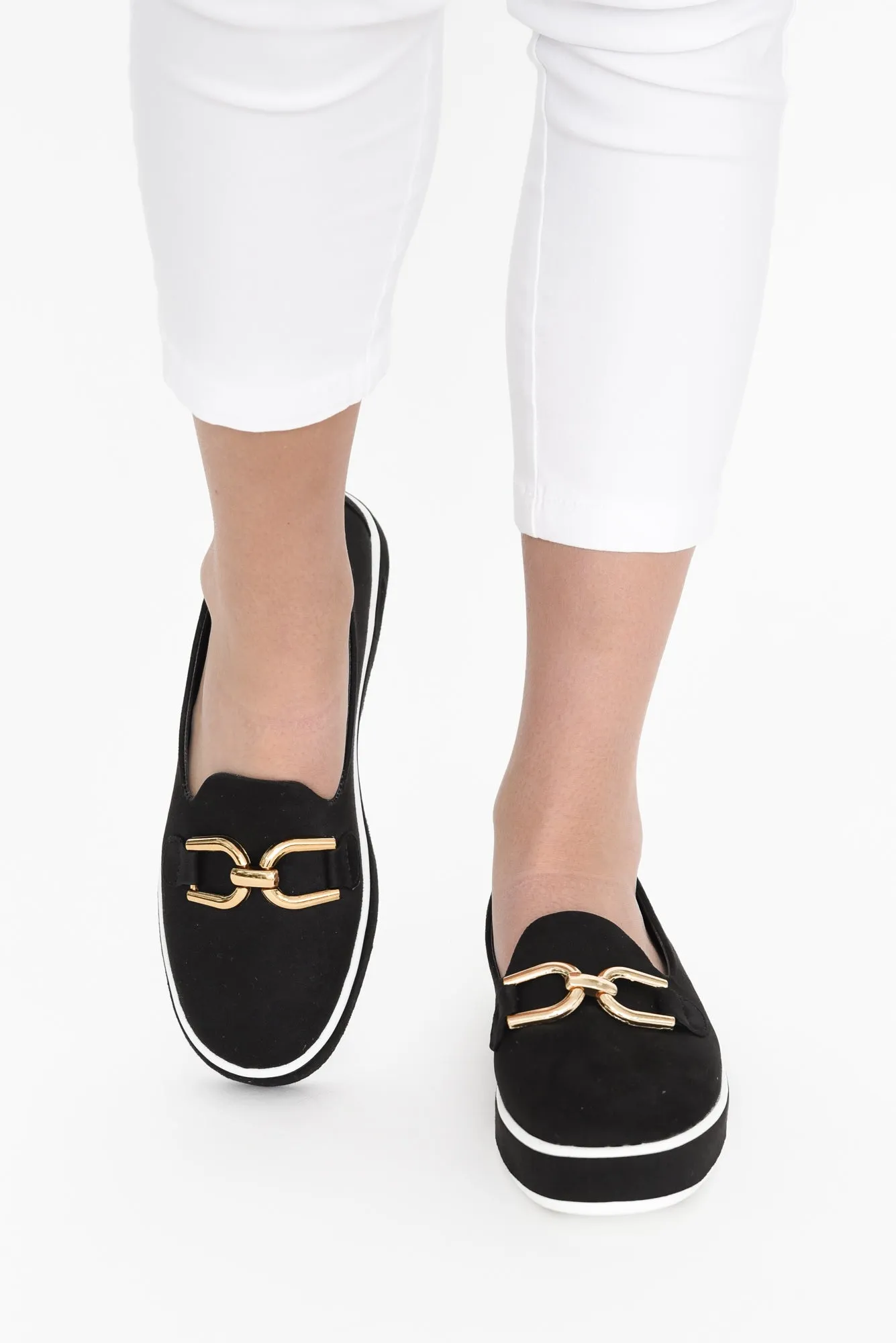 Natyia Black Platform Loafer sold by Blue Bungalow product image thumbnail 4
