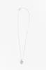 Rhonda Silver Pendant Necklace sold by Blue Bungalow