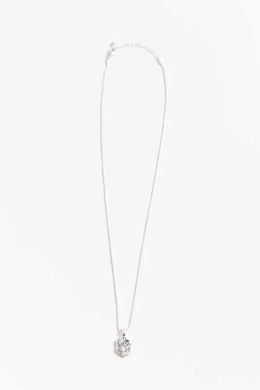 Rhonda Silver Pendant Necklace sold by Blue Bungalow