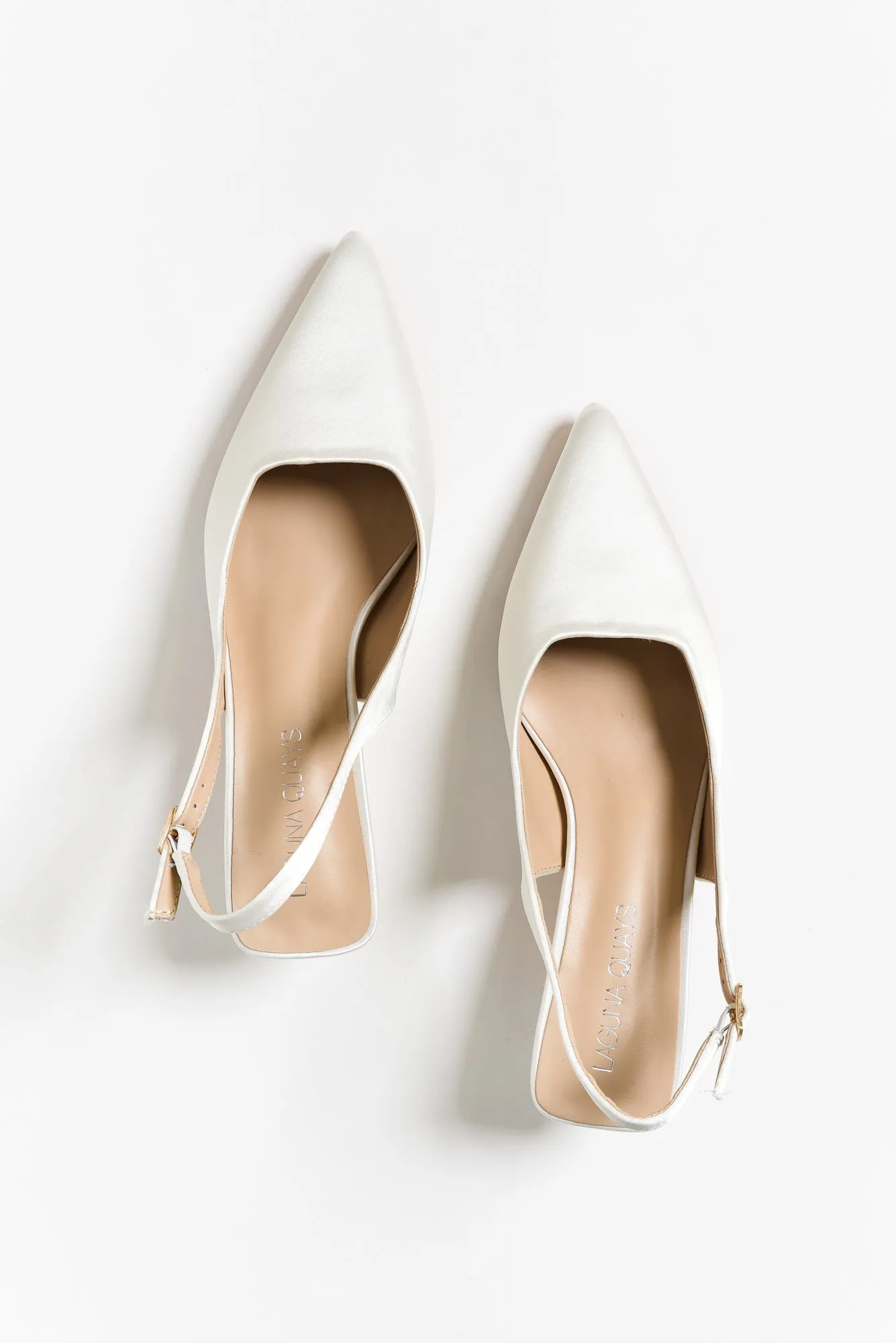 Wizz Ivory Slingback Heel sold by Blue Bungalow product image thumbnail 5
