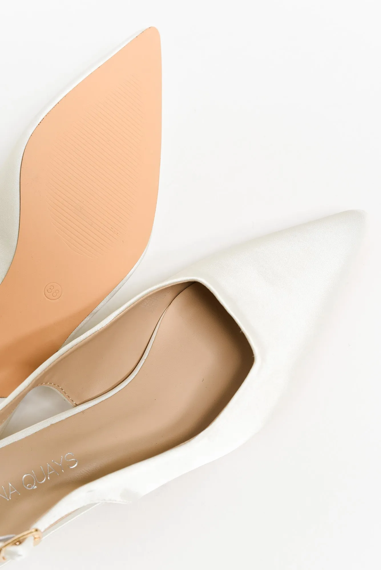 Wizz Ivory Slingback Heel sold by Blue Bungalow product image thumbnail 4