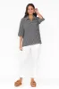 Cressida Navy Stripe Bamboo Top sold by Blue Bungalow