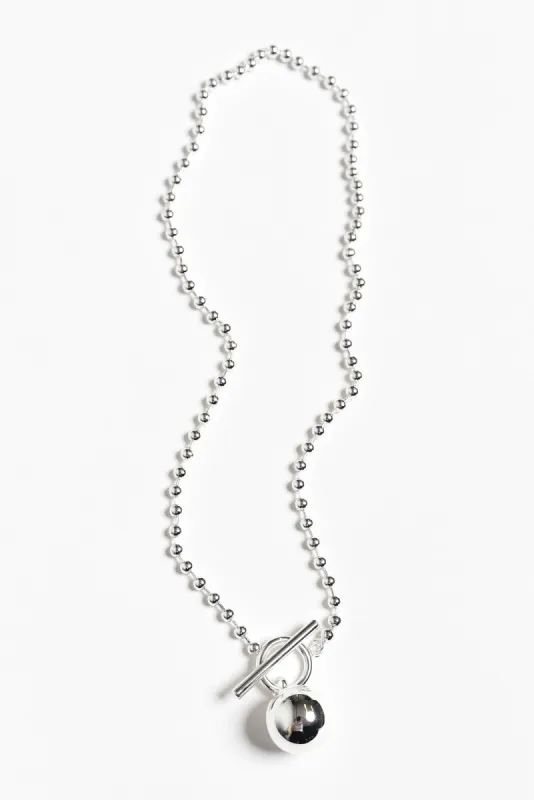 C Minor Silver Pendant Necklace sold by Blue Bungalow