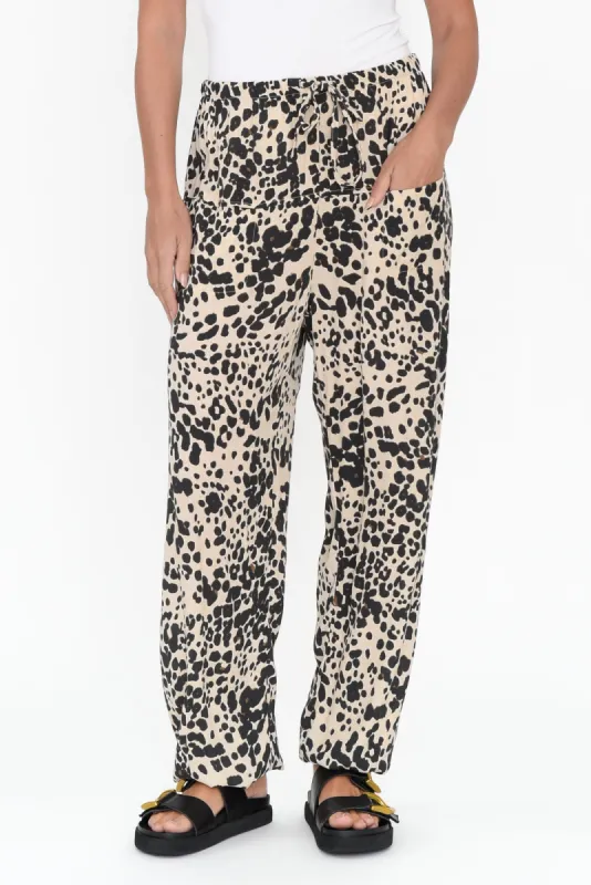Alara Black Spot Pants sold by Blue Bungalow