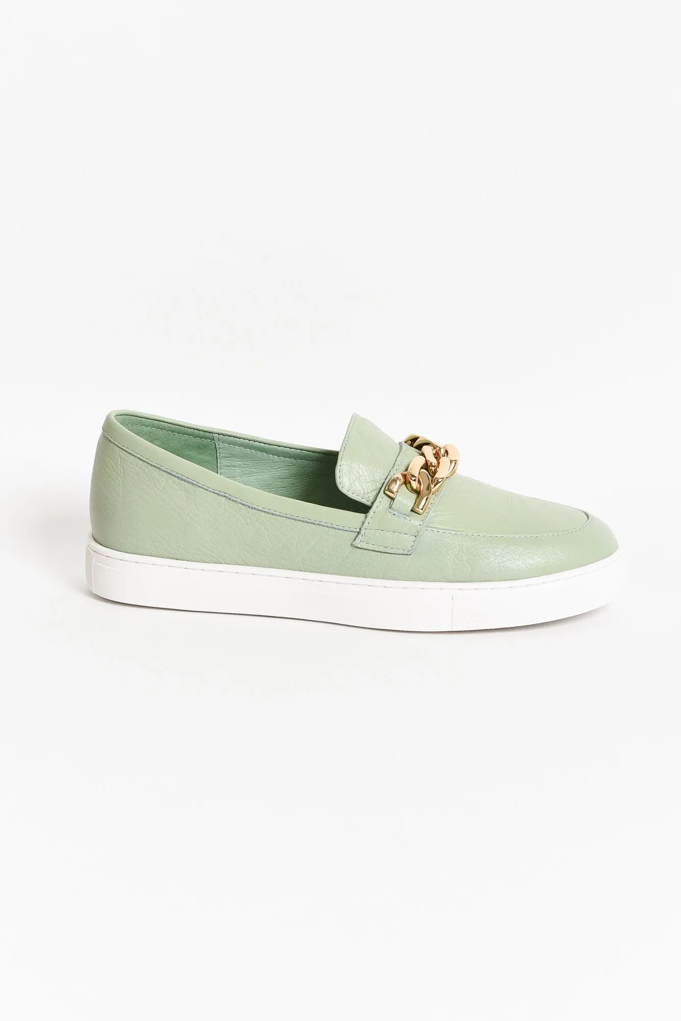 Oscar Sage Chain Leather Loafer sold by Blue Bungalow product image thumbnail 3