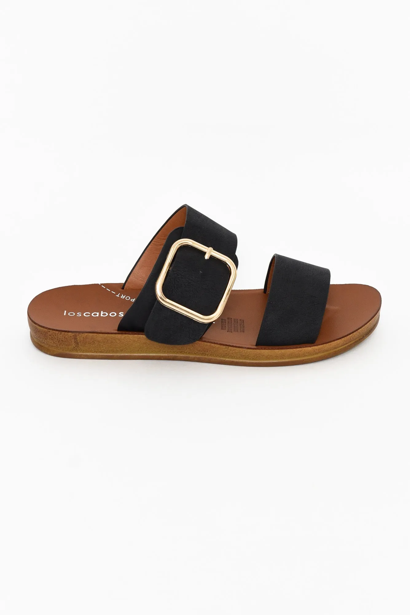 Doti Black Buckle Slide sold by Blue Bungalow product image thumbnail 3