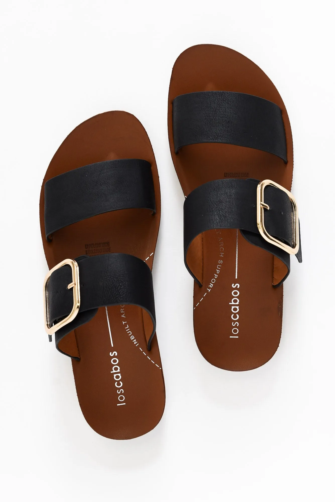 Doti Black Buckle Slide sold by Blue Bungalow product image thumbnail 4