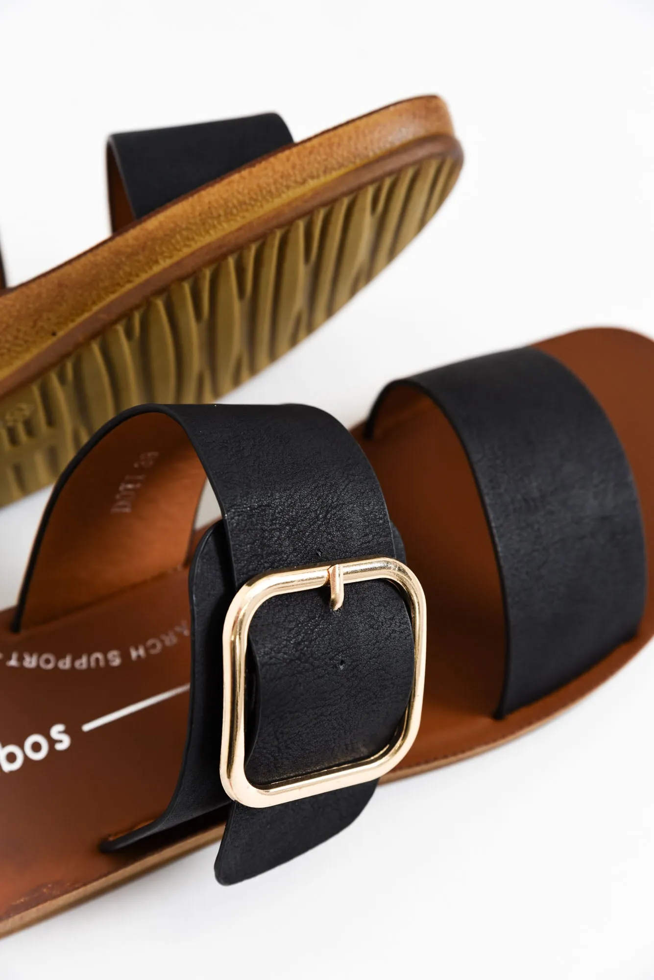 Doti Black Buckle Slide sold by Blue Bungalow product image thumbnail 5