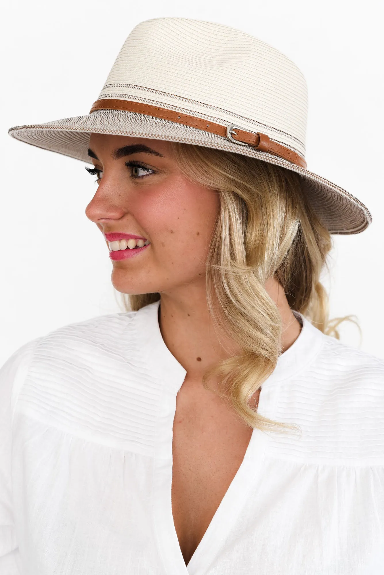 Heritage Ivory Cancer Council Hat sold by Blue Bungalow product image thumbnail 2