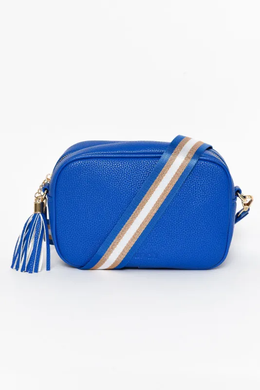 Dell Blue Crossbody Bag sold by Blue Bungalow