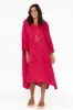 Bradshaw Red Linen Pocket Dress sold by Blue Bungalow