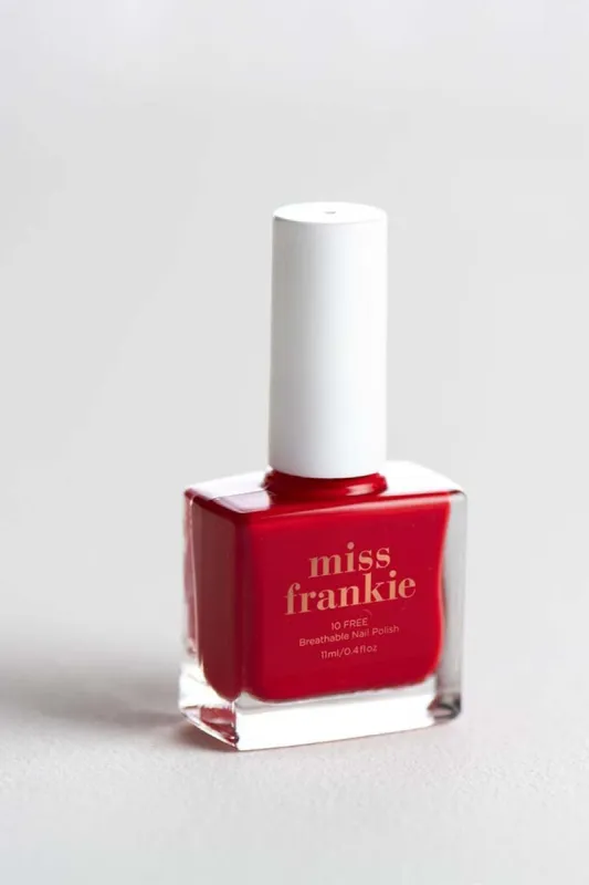 Send Hearts Racing Red Nail Polish sold by Blue Bungalow