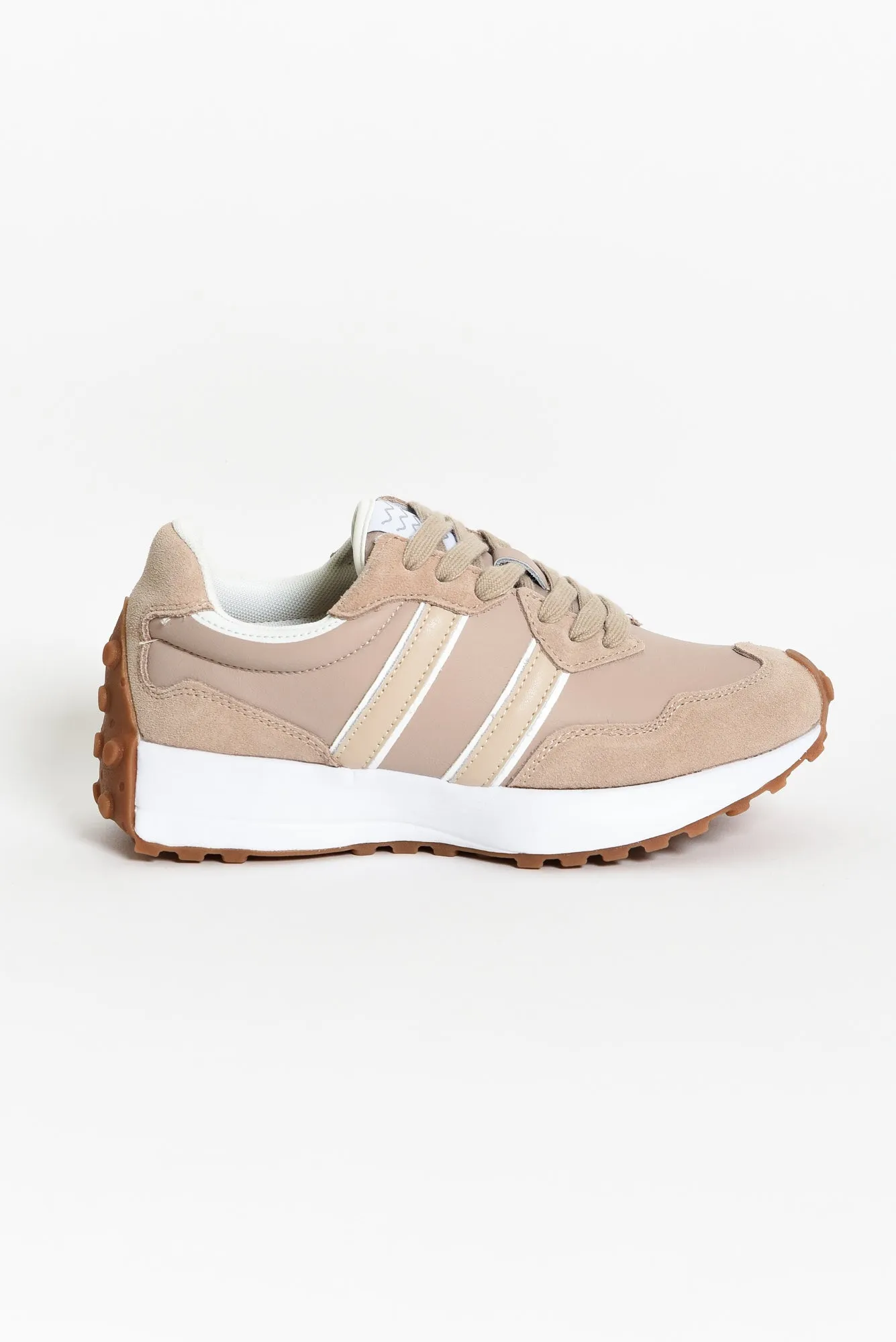 Flex Nude Stripe Leather Sneaker sold by Blue Bungalow product image thumbnail 5