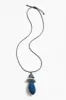 Safiya Navy Pendant Necklace sold by Blue Bungalow