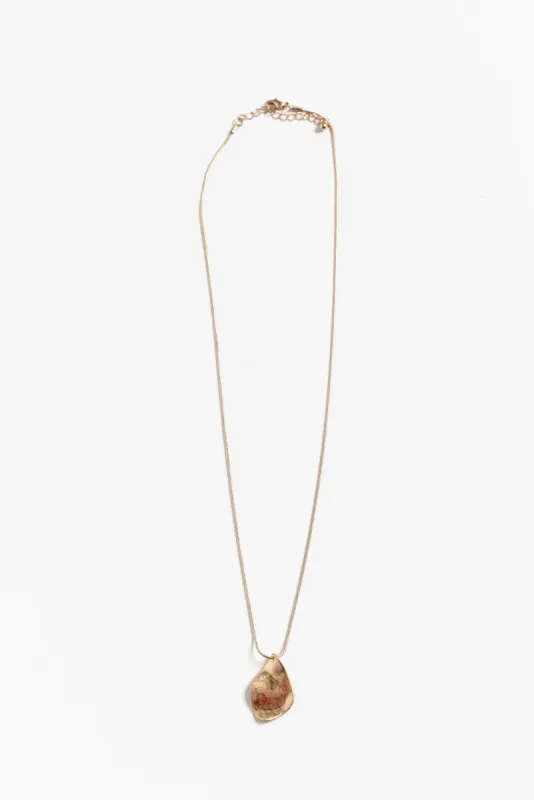 Nebula Gold Pendant Necklace sold by Blue Bungalow