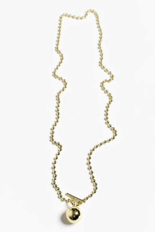 Chelsea Gold Pendant Necklace sold by Blue Bungalow