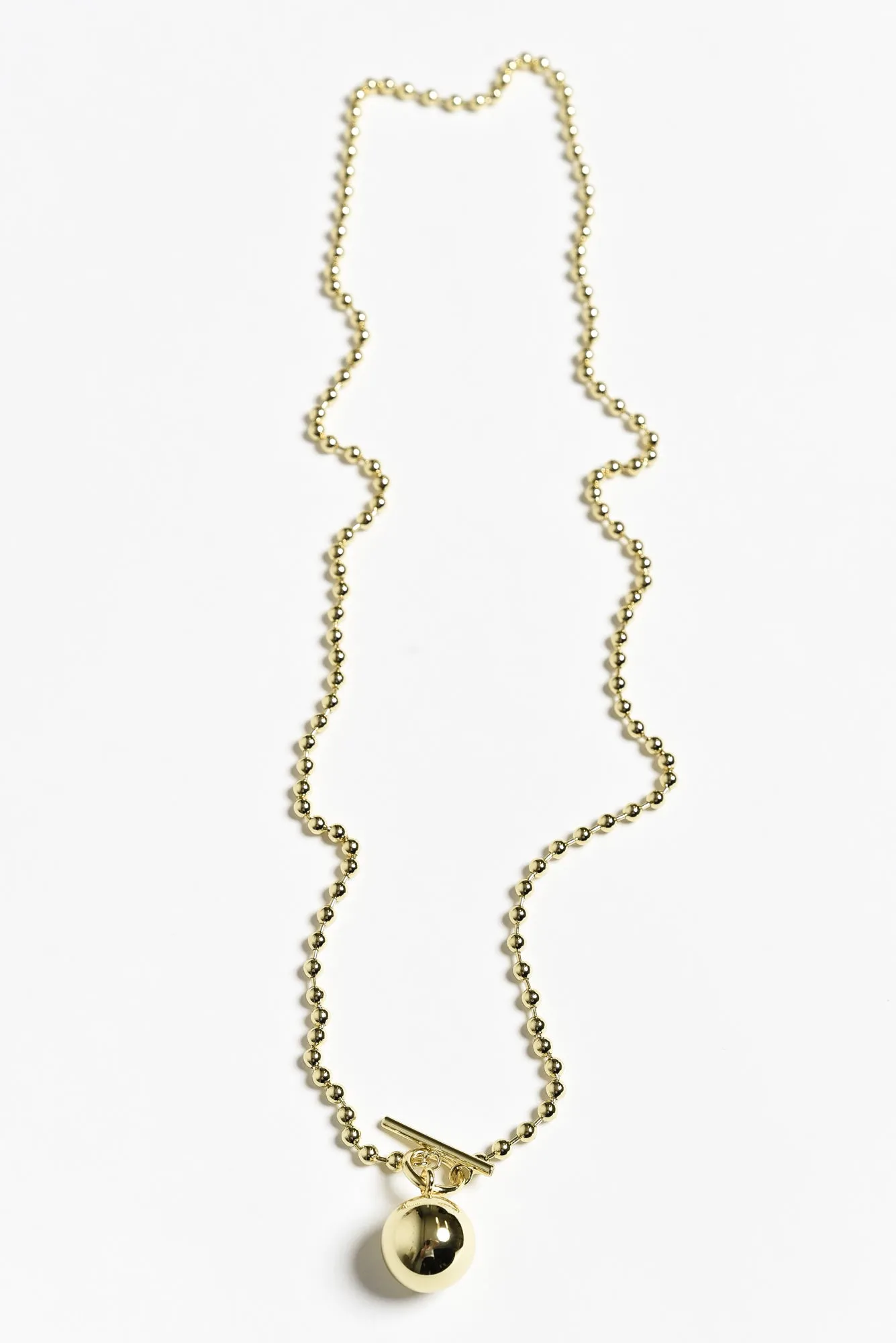 Chelsea Gold Pendant Necklace sold by Blue Bungalow