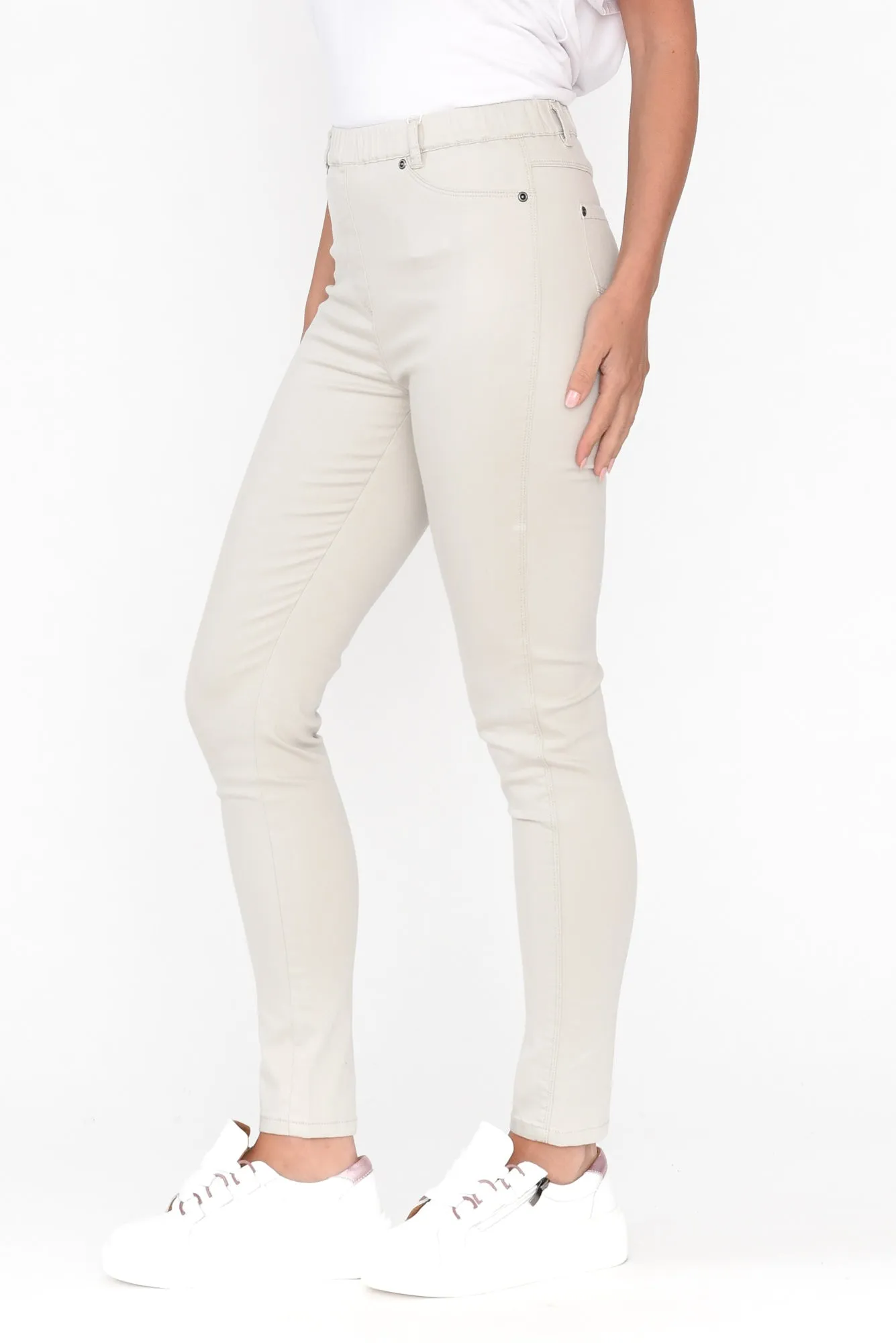 Reed Stone Stretch Cotton Pants sold by Blue Bungalow product image thumbnail 4
