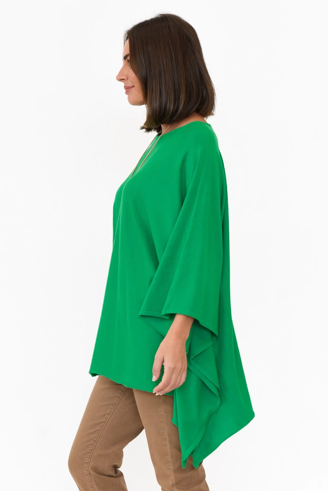 Timothy Green Cotton Stretch Poncho sold by Blue Bungalow product image thumbnail 4