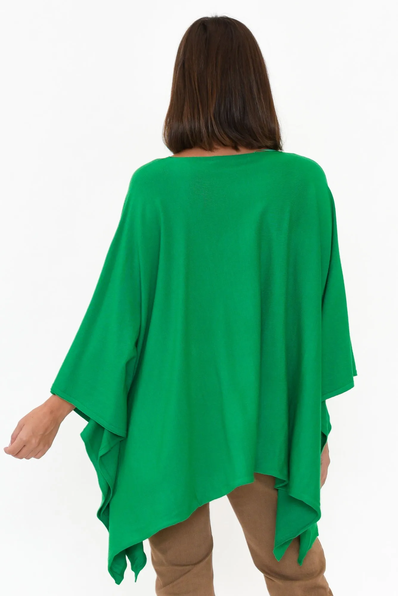 Timothy Green Cotton Stretch Poncho sold by Blue Bungalow product image thumbnail 5