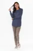 Sophie Deep Blue Knit Jumper sold by Blue Bungalow
