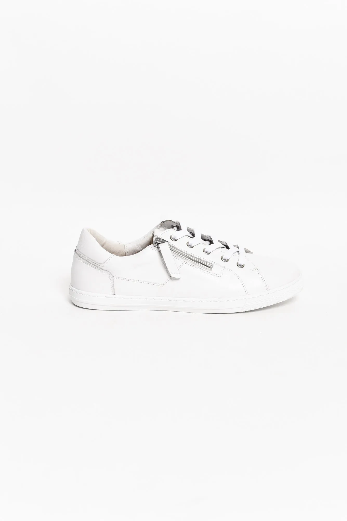 Salute White Leather Sneaker sold by Blue Bungalow product image thumbnail 3