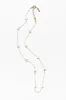 Eleanor Gold Pearl Chain Necklace sold by Blue Bungalow