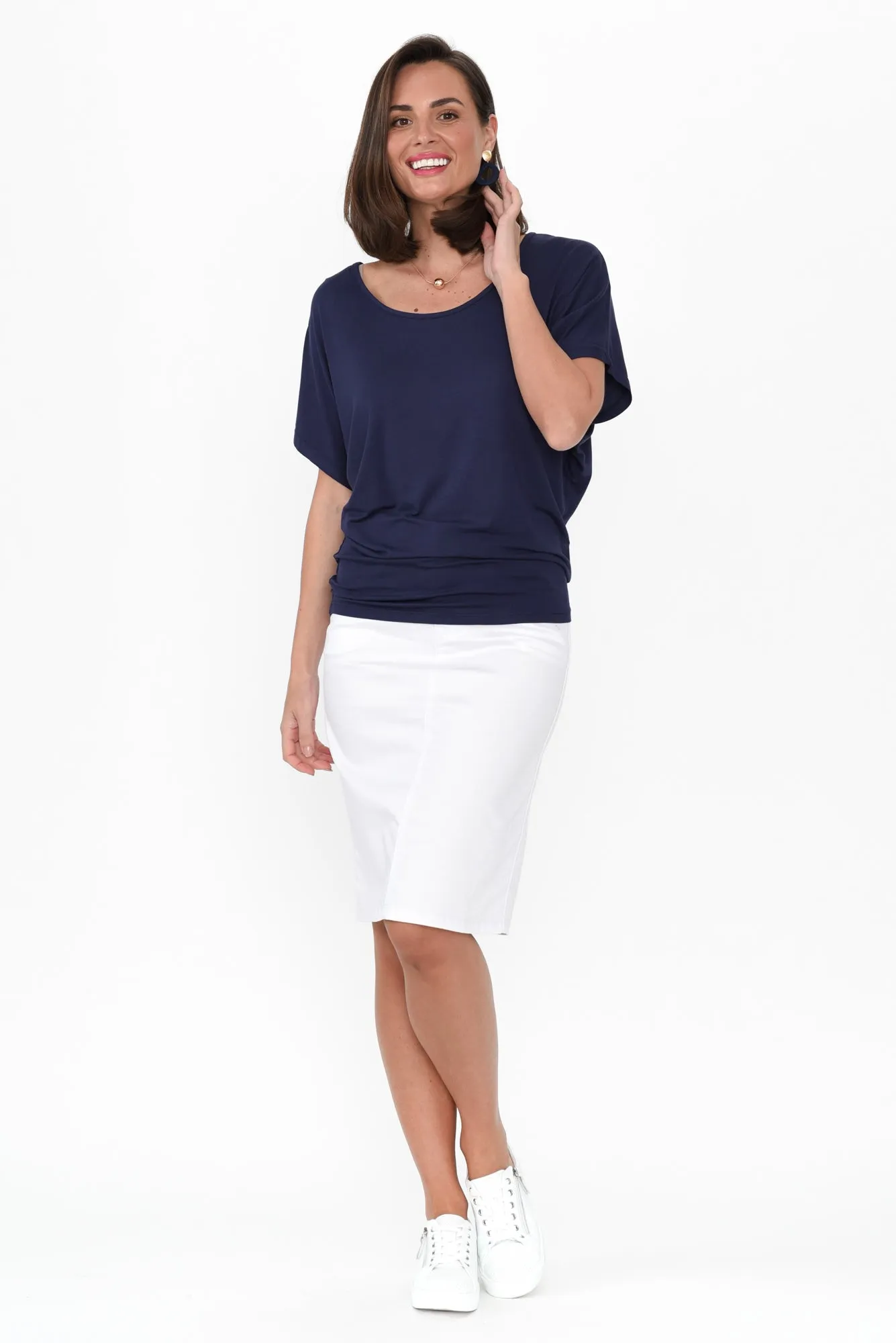 Navy Maui Tee sold by Blue Bungalow product image thumbnail 4