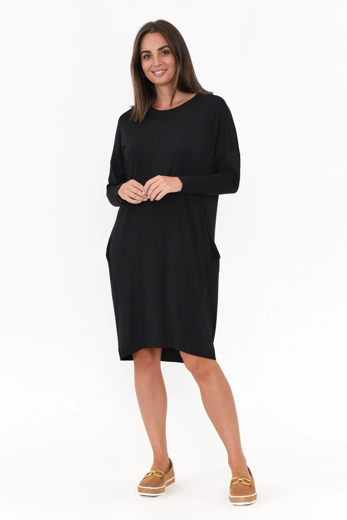Turner Black Bamboo Dress sold by Blue Bungalow product image thumbnail 2